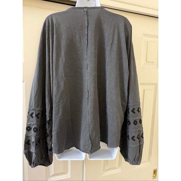 Free People Savannah Embroidered Top - Picture 5 of 7